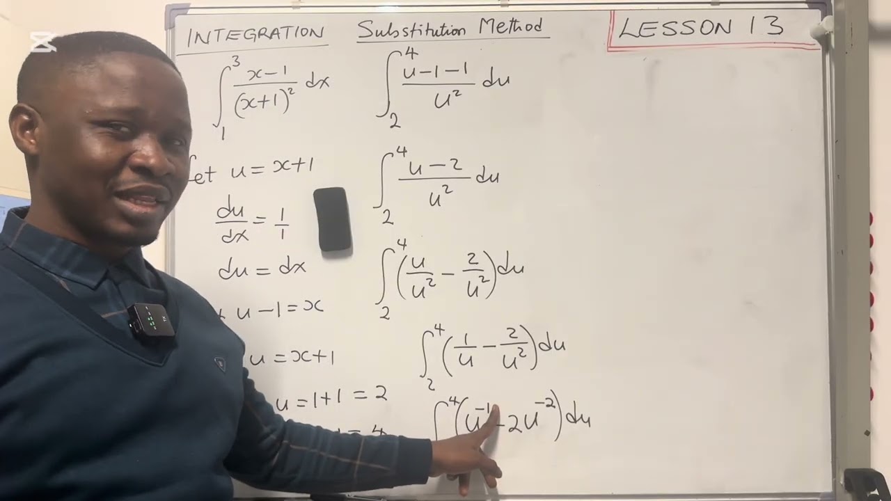 Integration : Lesson 13 : Substitution Method 