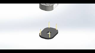 Rotary engine model assembly SolidWorks