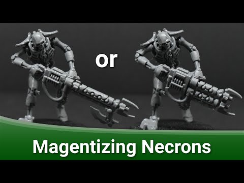 Magnetizing Necron Warriors | Tutorial