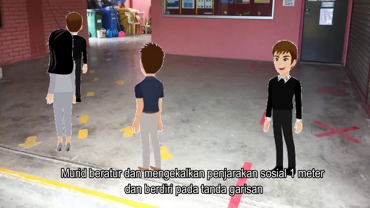 Tatacara Pergerakan Keluar Masuk ke Bilik Bilik Khas, Tandas, Kantin, KUM - SM St Michael, Penampang