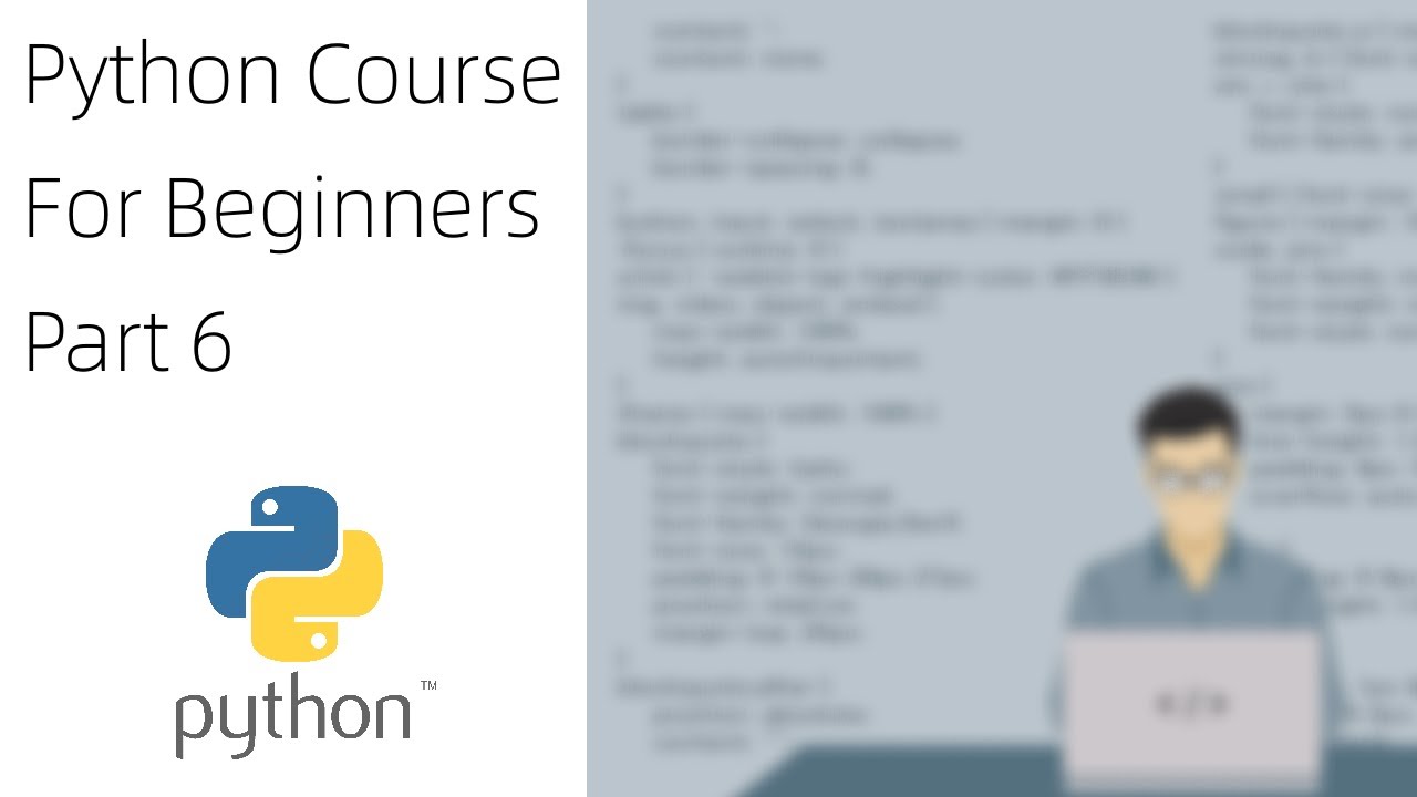 Variables | Python Course For Beginners | 6 - YouTube