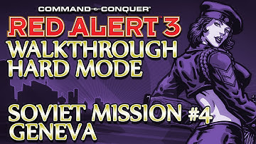 Ⓦ Command and Conquer: Red Alert 3 Walkthrough ▪ Hard - Soviet Mission 4 ▪ Geneva