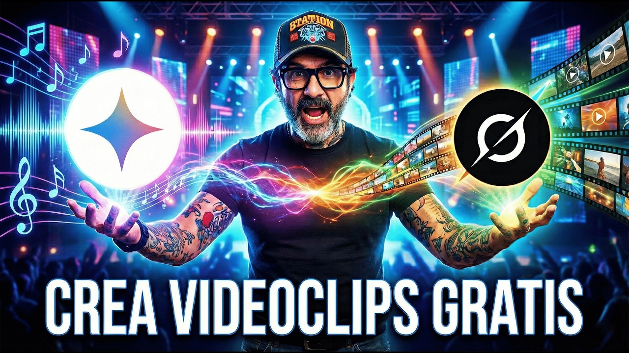 Creé un AGENTE IA que hace Videoclips de CINE Gratis (Gemini + Grok ...