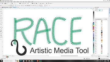 Master In Corel Draw | Right use of Artistic Media in CoreDRAW | Artistic Media Tool in CorelDRAW