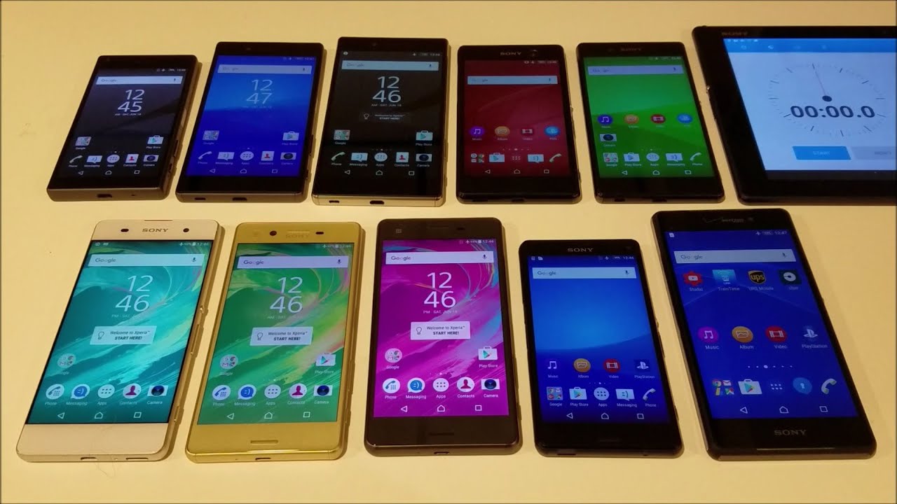 Телефоны Sony Xperia сравнение. Z5 vs z50. Sony x.v.Color. Sony xperia сравнение