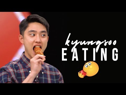 EXO DO KYUNGSOO EATING COMPILATION