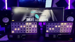 SHEHDS 200W Strobe Beam Review by TamazeMedia | Brightness Test & Real DJ Setup