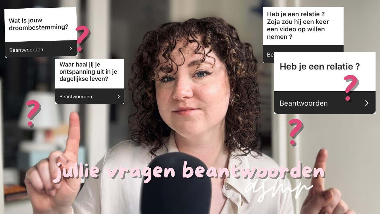 ASMR Q&A Get Ready With Me 💄| Nederlandse Asmr