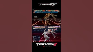 Tekken 7 VS Tekken 8 - Lars 10 Hit Combo