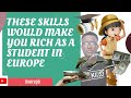 EARN MONEY AS A STUDENT IN EUROPE / Top 5 skills for 2023 #makemoney #students #europe