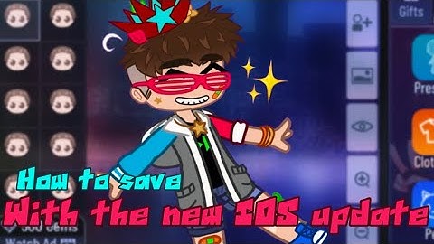 How to save characters with the new Gacha Club IOS update (Hope this helps)