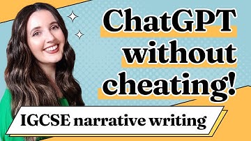 How to use ChatGPT WITHOUT cheating on IGCSE Narrative Coursework ✨0500/0990 First Language English✨