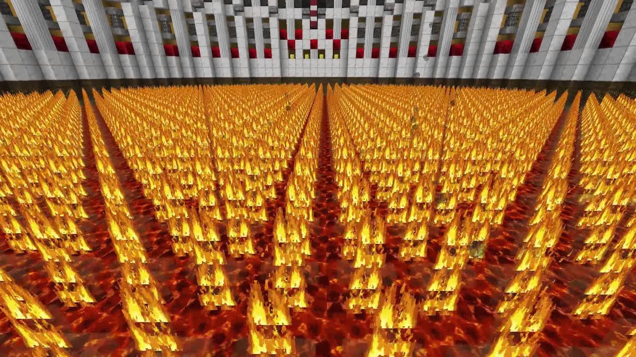 Feuersäulen aus Lava heraus beschwören - YouTube