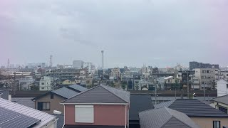 神戸ライブカメラ　JR神戸線　灘区より生配信中　2024/4/30-5/1