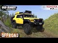 Spintires: MudRunner  - TOYOTA FJ CRUISER Driving on Mountain Trails and Off-road