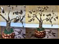 ДЕРЕВО ИЗ ФИСТАШКОВОЙ СКОРЛУПЫ. ПОДЕЛКИ ИЗ МУСОРА. PISTACHIO SCULL TREE. GARBAGE CRAKS.