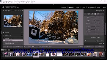 Lightroom Classic CC Tutorial Adjustment Brush or Graduated and Radial Filter Effects Adobe Training