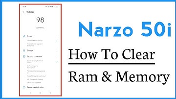 Realme Narzo 50i How To Clean Ram Memory And Storage