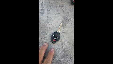 Mitsubishi Lancer remote programming tip