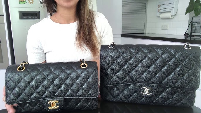 CHANEL MEDIUM VS JUMBO CLASSIC FLAP 