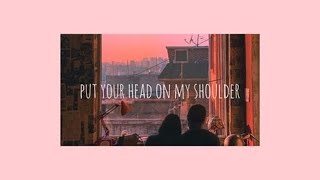 trent gould - put your head on my shoulder [lyrics]
