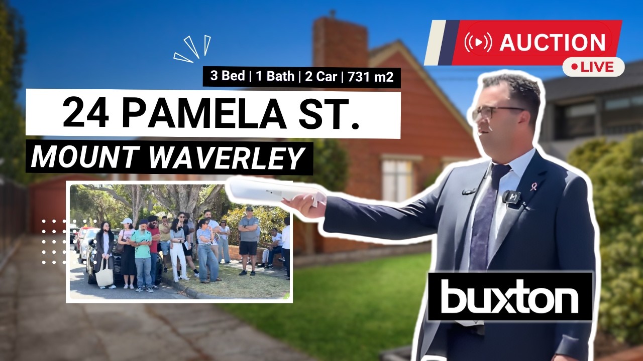 Live Auction @ 24 Pamela Street, Mount Waverley