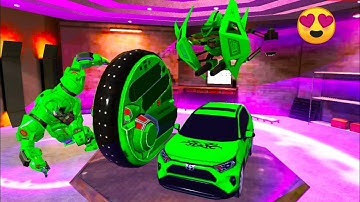 New Robotics Spider Wheel Car Drone Robot Transform : Concept Art Deception Multiple Robot Car Game
