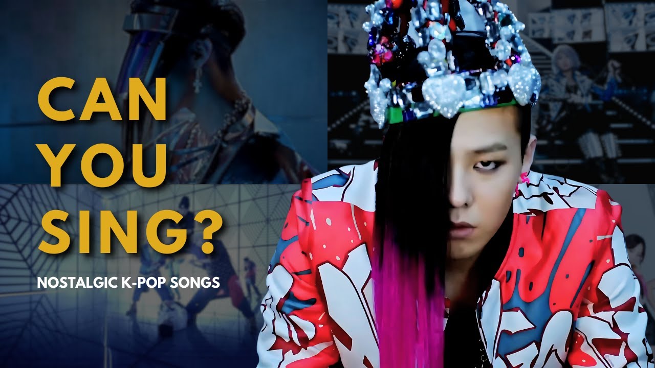 K-POP RANDOM KARAOKE CHALLENGE 🎤 ( OLD K-POP || Everyone Know These Songs )