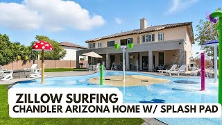 Zillow Surfing: Resort Style Splash Pad in the Backyard of This Chandler, Arizona Home