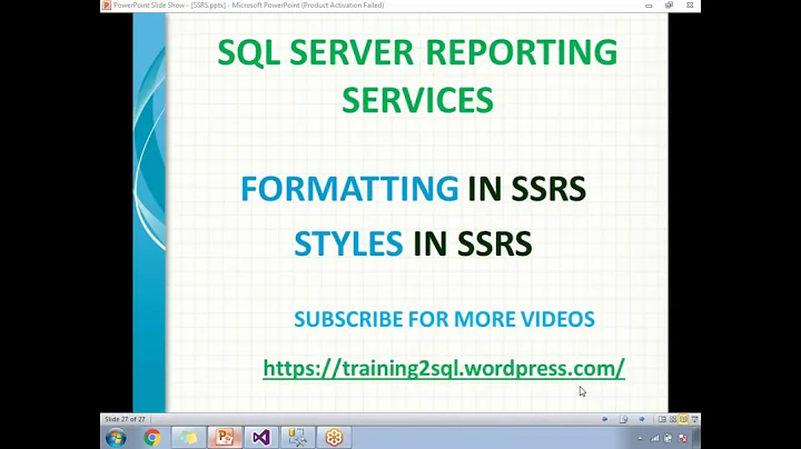 19 Conditional Formatting in SSRS | Alternate Row Color Background in SSRS