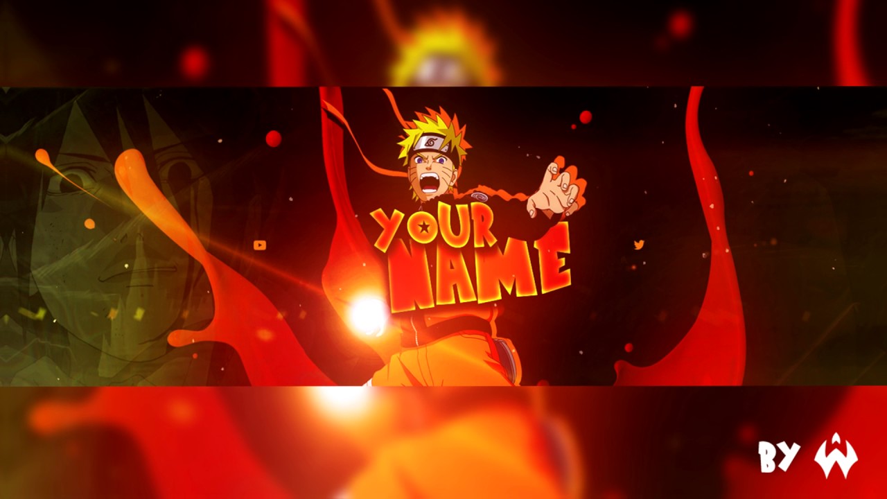 Free Naruto Twitter Header Psd Reupload Youtube