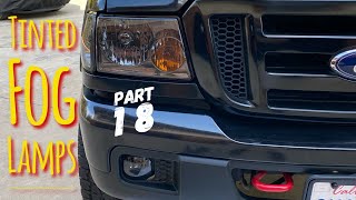 SMOKED FOG LIGHTS! (part 18) 2007 Ford Ranger Sport