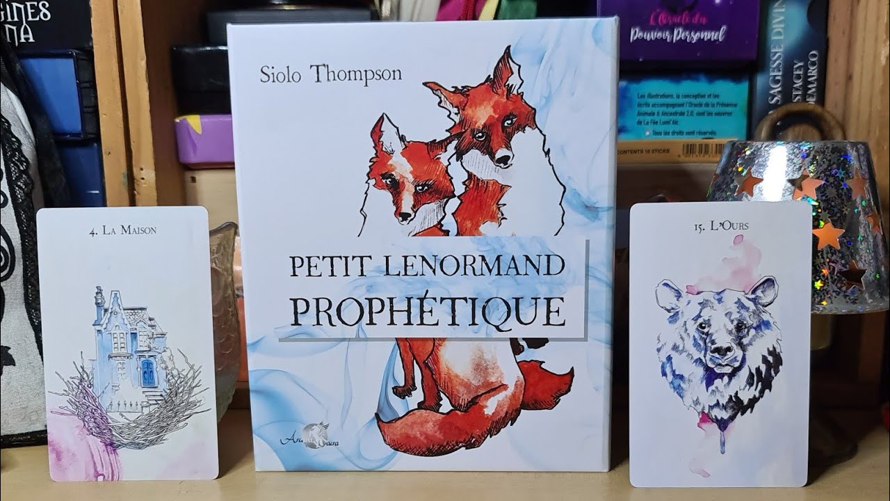 Petit Lenormand Prophétique de Siolo Thompson chez Arcana Sacra