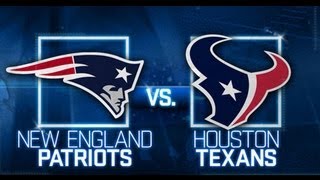 Patriots vs. Texans - AFC Divisional Round Playoff PREVIEW & Prediction (2012-2013)