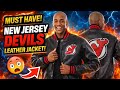 🔥 Varsity Bomber New Jersey Devils Leather Jacket – Fan Gear Meets Timeless Style!  #williamjacket