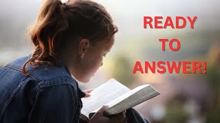 Bible Study | Feb 28, 2024 | Ready To Answer - Pr. Michael Pedrin