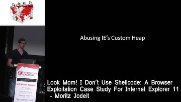 #HITBGSEC 2016 SG Conference Track D2 - Look Mom! I Don