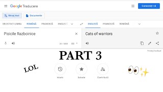 Google Translate traduce nume din romana in engleza || Part 3 || PR 🌿