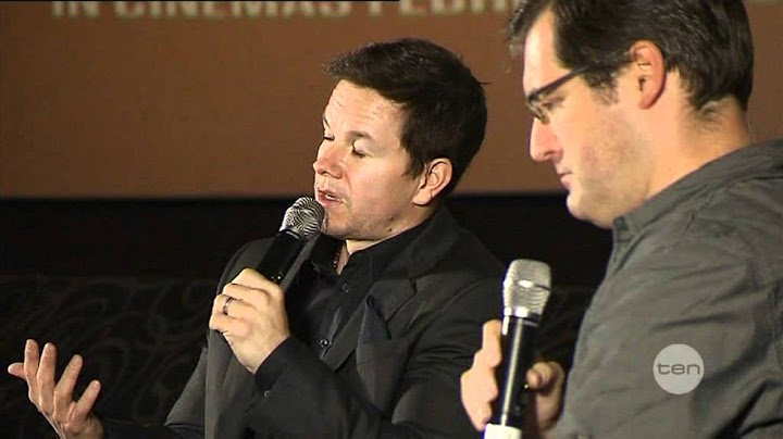 Mark Wahlberg in Sydney