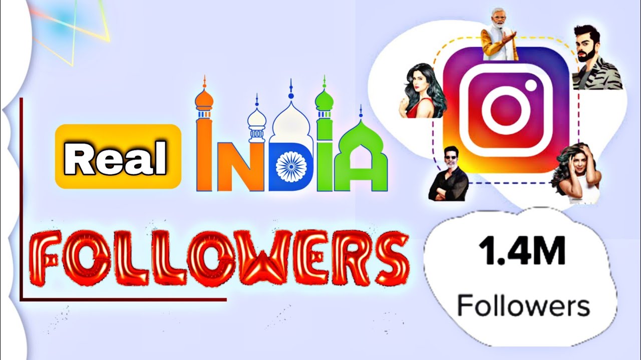 🤩 Real INDIAN followers for instagram,| 🇮🇳 | real indian followers, instagram real followers badhaye