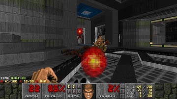 Doom 2 - //DOOMED;PROXY (Map 1 - Entry Point #13): UV-Max (Map Author: Matt Eldrydge)