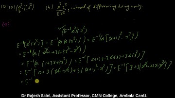 Important numerical problems based upon the properties of operators.