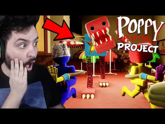 LANÇOU! JOGANDO A PRIMEIRA PARTIDA DE POPPY PLAYTIME PARA CELULAR!! -  INCRÍVEL 