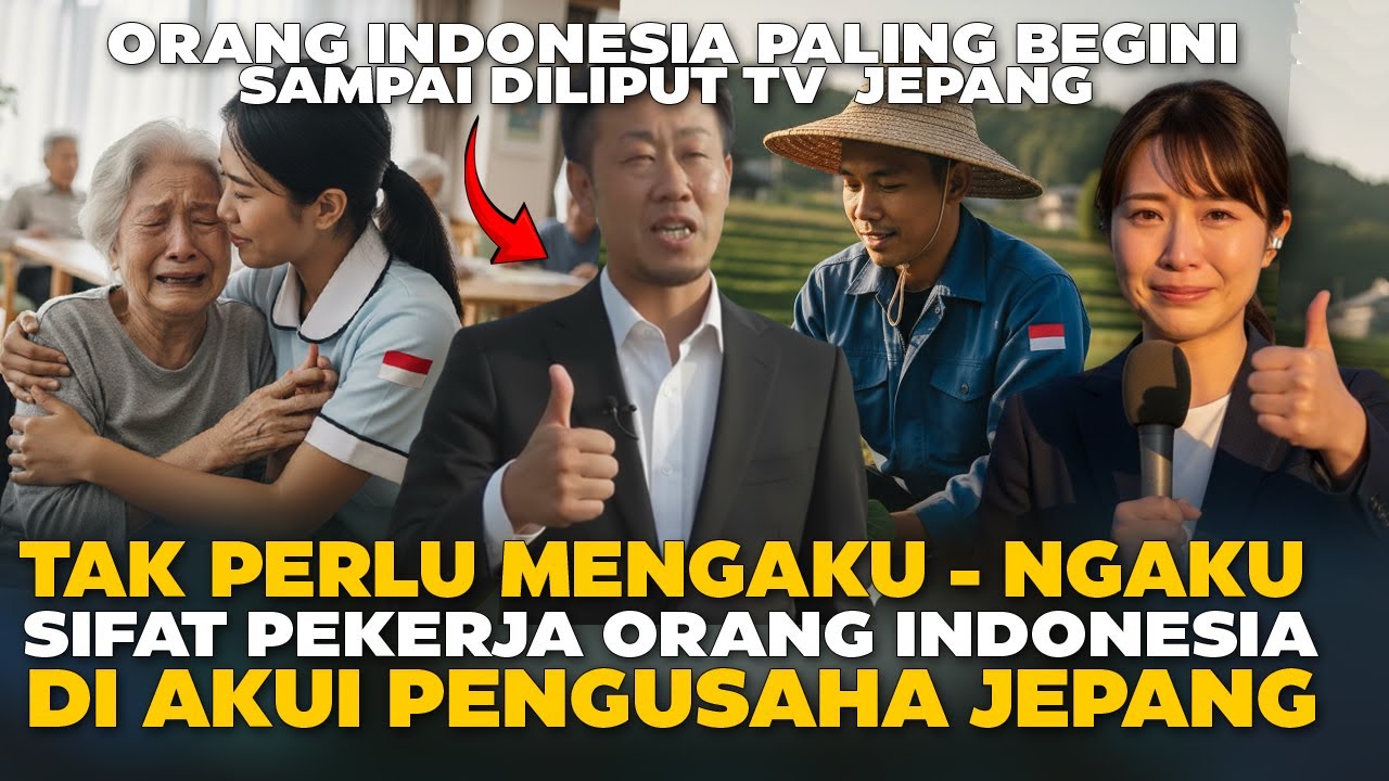 SIFAT ORANG INDONESIA VIRAL di TV JEPANG! DI AKUI PENGUSAHA JEPANG - PALING BEGINI SEDUNIA