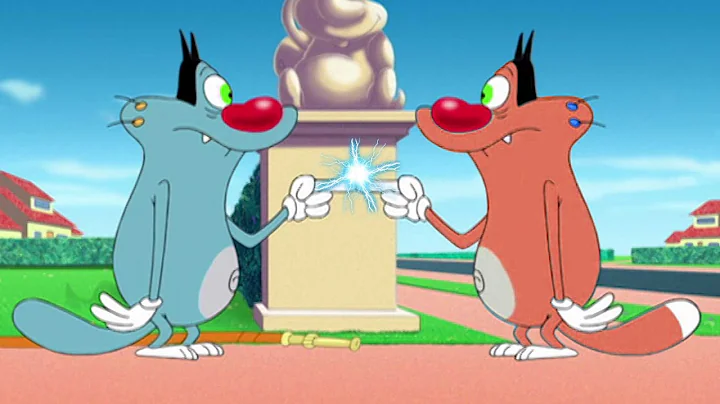 हिंदी Oggy and the Cockroaches 🧐 ऑगी 2 Hindi Cartoons for Kids thumbnail