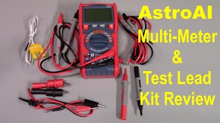AstroAI M6KOR Digital Multimeter TRMS 6000 Counts & Test Leads Kit Review