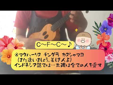 安里屋ユンタ【ウクレレ弾き語り・歌詞あり・コードあり】  #安里屋ユンタ   #沖縄民謡  #島唄   #ちむどんどん  #ウクレレ弾き語り #夏川りみ  #okinawa  #竹富島  #ウクレレ