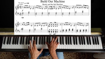 Bendy And The Ink Machine Song (Build Our Machine) | Piano Tutorial