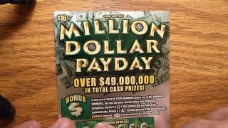 OHIO LOTTERY Million Dollar Pay Day Cash Explosion