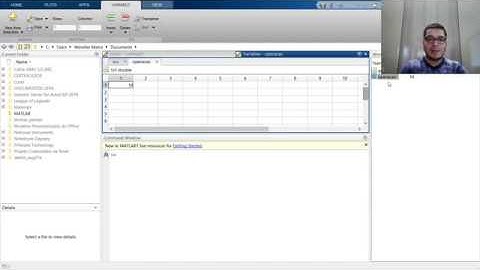 Matlab-Aula 01:Operações Básicas